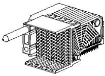 Molex-0759103633 Connector Backplane Conn Backplane M 132 POS 1.85mm Press Fit RA Thru-Hole GbX I-Trac™ Tray