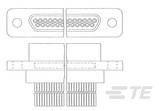 TE Connectivity-8-1532007-4 Steckverbinder, D-Sub Conn D-Sub PIN 25 POS ST Cable Mount 25 Terminal 1 Port