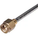 HUBER+SUHNER-11_SMA-50-3-39/111_YH RF-Steckverbinder Conn SMA 0Hz to 18GHz 50Ohm Solder ST Cable Mount PL Gold Over Nickel Phosphorus Bulk