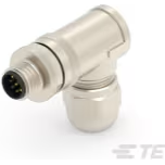 TE Connectivity-T4113011081-000 Connettore circolare Conn M12 Circular PIN 8 POS Screw RA Cable Mount 8 Terminal 1 Port