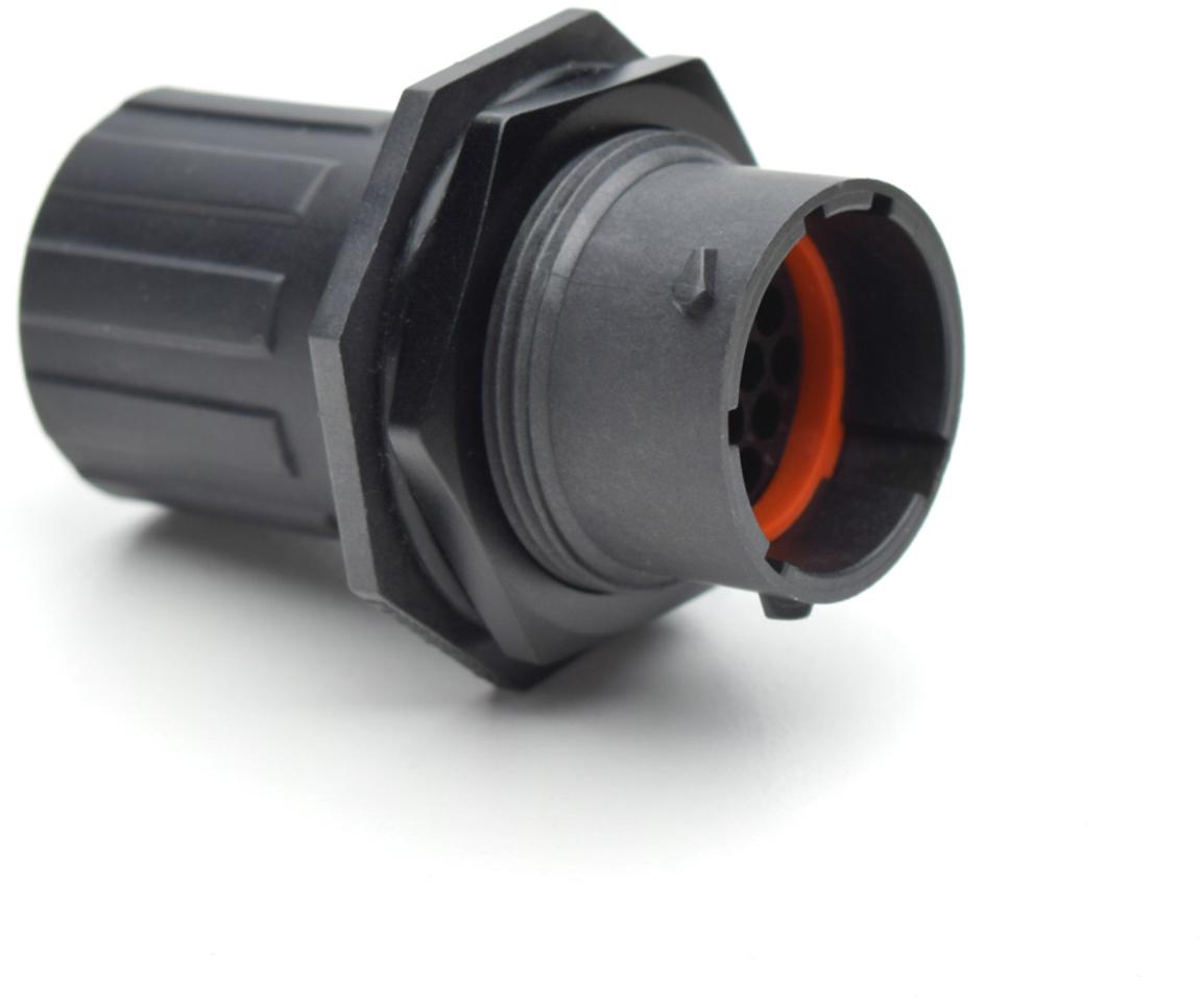 Amphenol-RTS714N19PHEC03 Connector Circular Conn Circular PIN 19 POS Crimp ST Jam Nut 19 Terminal 1 Port Bag