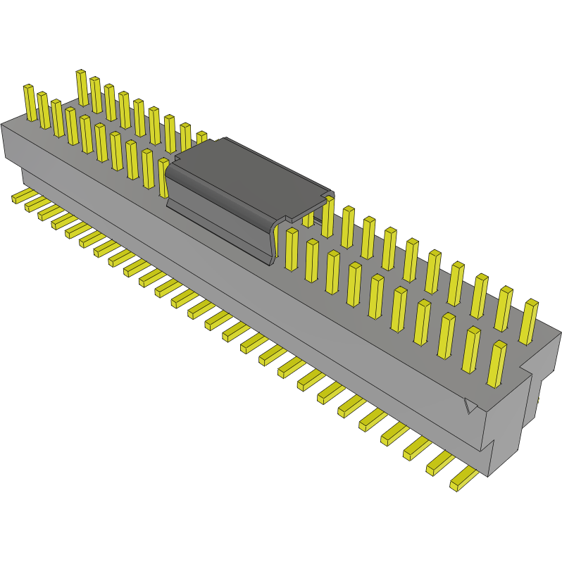 Samtec-BKT-151-04-L-V-A-P-TR Connector Headers and PCB Receptacles Conn Unshrouded Header HDR 51 POS 1mm Solder ST SMD TIGER CLAW™ T/R