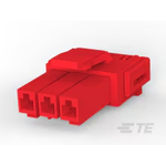 Conn Housing PL 3 POS 3.96mm Crimp ST Cable Mount Red Bag