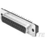TE Connectivity-1-747301-6 Connettore D-subminiatura Conn D-Sub SKT 37 POS 1.38mm Solder ST Thru-Hole 37 Terminal 1 Port Tube