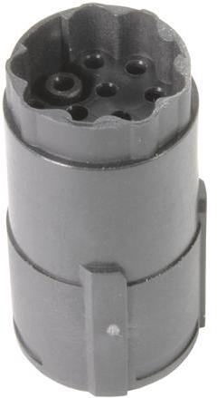 HARTING-21175040000 Steckverbinder, rund M17 Insert,crimp,12-pole,female