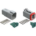 Kit, At Series, 6 Pos. Plug, Receptacle, Contacts, And Wedgelocks