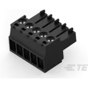 TE Connectivity-2213936-5 Blocchi terminali connettore Conn Terminal Block F 5 POS 3.5mm Screw RA Cable Mount 8A/Contact