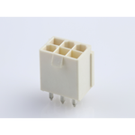 Conn Wire to Board HDR 6Power POS 4.2mm Solder ST Top Entry Thru-Hole Mini-Fit Jr Bag