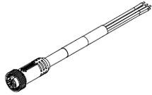 Molex-1300070071 null Cable Assembly Circular 0.91m 16AWG Mini Change 7 Straight