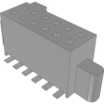 Conn Socket Strip SKT 12 POS 1.27mm Solder ST SMD TIGER EYE™ T/R