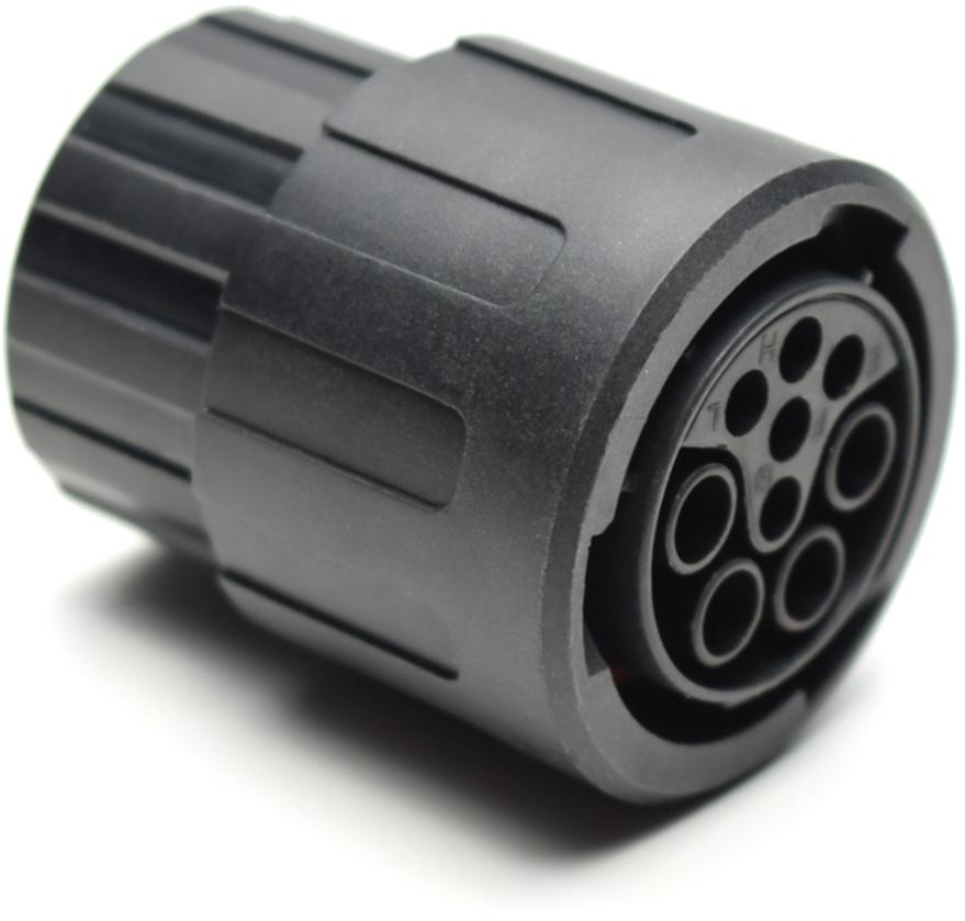 Amphenol-RTS6BS16N09SHEC03 Conector circular Conn Circular SKT 9 POS Crimp ST Cable Mount 9 Terminal 1 Port Bag