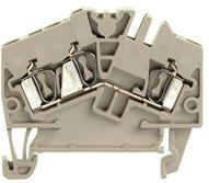 Weidmueller GmbH & Co. KG-1706010000 Connector Terminal Blocks Conn Feed-Through Terminal Block 3 POS Tension Clamp Cable Mount 23A
