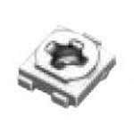 Murata Manufacturing-PVZ2A332C04R00 Widerstandstrimmern, Potenziometern und Regelwiderstande Res Carbon Film Trimmer 3.3K Ohm 30% 0.1W(1/10W) 1(Elec)/1(Mech)Turn (2.1 X 2.7 X 2mm) J-Hook SMD T/R