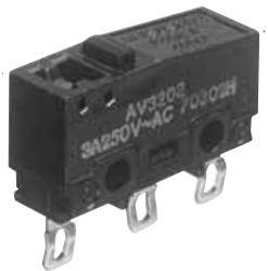 Panasonic-AVM36559-A Switch Snap Action Subminiature Snap Action Switch SPDT 5A 125V