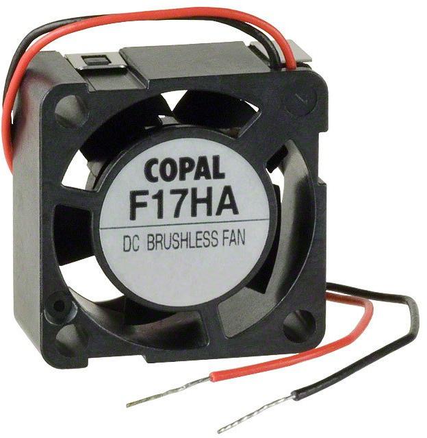NIDEC Copal Electronics-F17HA-05HC Gebläse und Lüfter DC Fan Sleeve Bearing 5V 0.06A 11000RPM 0.64CFM 15dB Flange Mount
