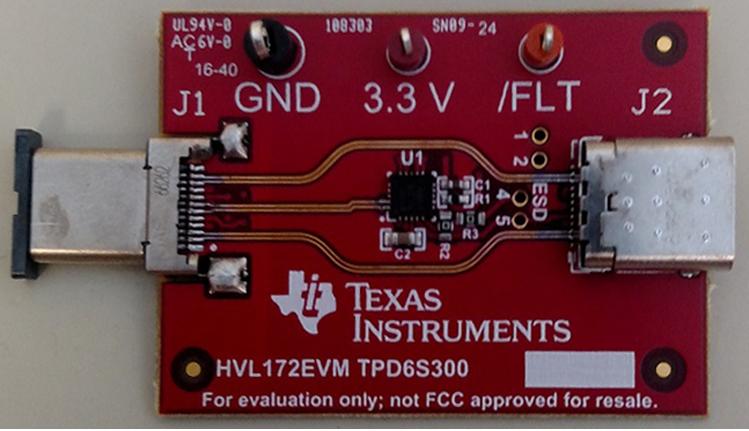 Texas Instruments-TPD6S300EVM Development Kits and Tools TPD6S300 Circuit Protection Evaluation Board