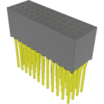 Conn Socket Strip SKT 48 POS 2mm Press Fit ST Top Entry Thru-Hole Tube