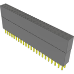 Conn Elevated Socket SKT 44 POS 2.54mm Solder ST Top Entry Thru-Hole Tube