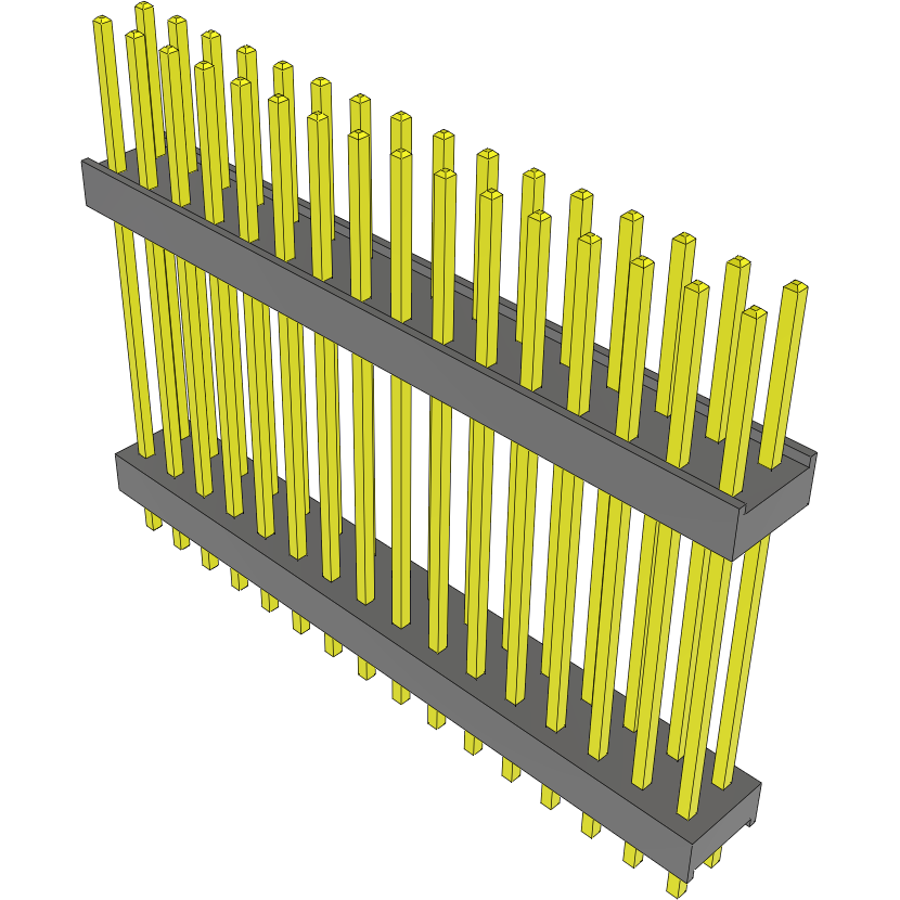 Samtec-DW-16-13-L-D-820 Connector Headers and PCB Receptacles Conn Board Stacker HDR 32 POS 2.54mm Solder ST Top Entry Thru-Hole Bulk