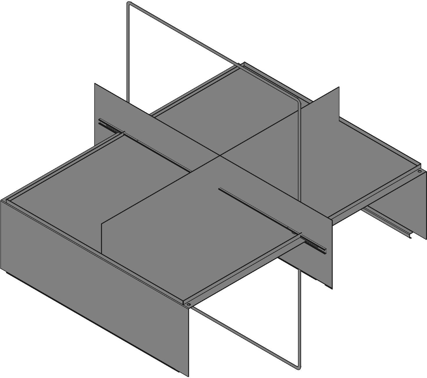 Hammond Manufacturing-EN4DSC483812SS Scatole, contenitori e rack Stainless Steel Disconnect Enclosures
