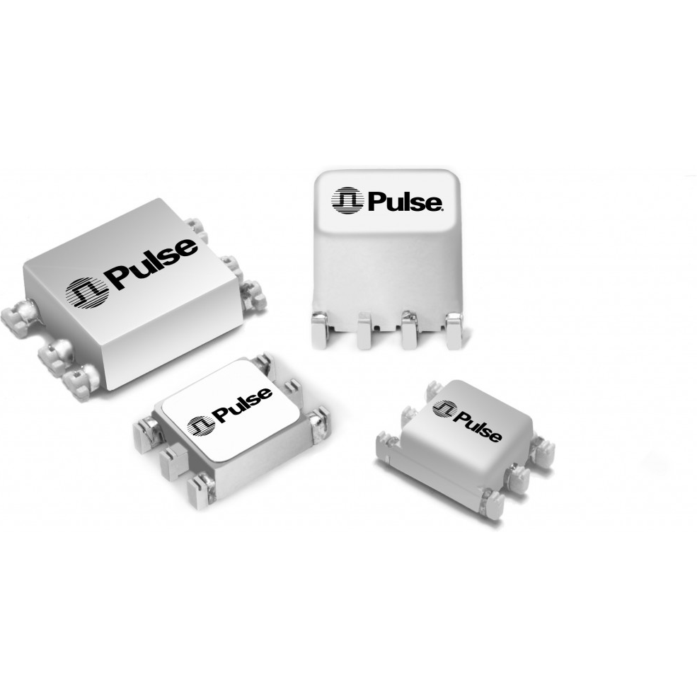 Pulse Electronics Corporation-PA2006NLT Transformateur de pulsion Pulse Transformer 1:1 1500Vrms 0.82Ohm Prim. DCR 0.82Ohm Sec. DCR 6 Terminal SMD