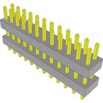 Conn Board Stacker HDR 24 POS 2mm Solder ST Thru-Hole Bulk