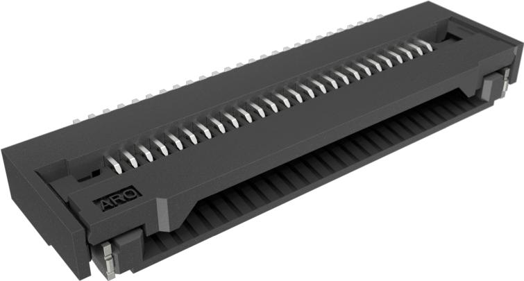 Amphenol Communications Solutions-F300-1B7H1-11026-E100 Steckverbinder, FFC-FPC Conn FFC/FPC Connector SKT 26 POS 0.5mm Solder RA SMD T/R