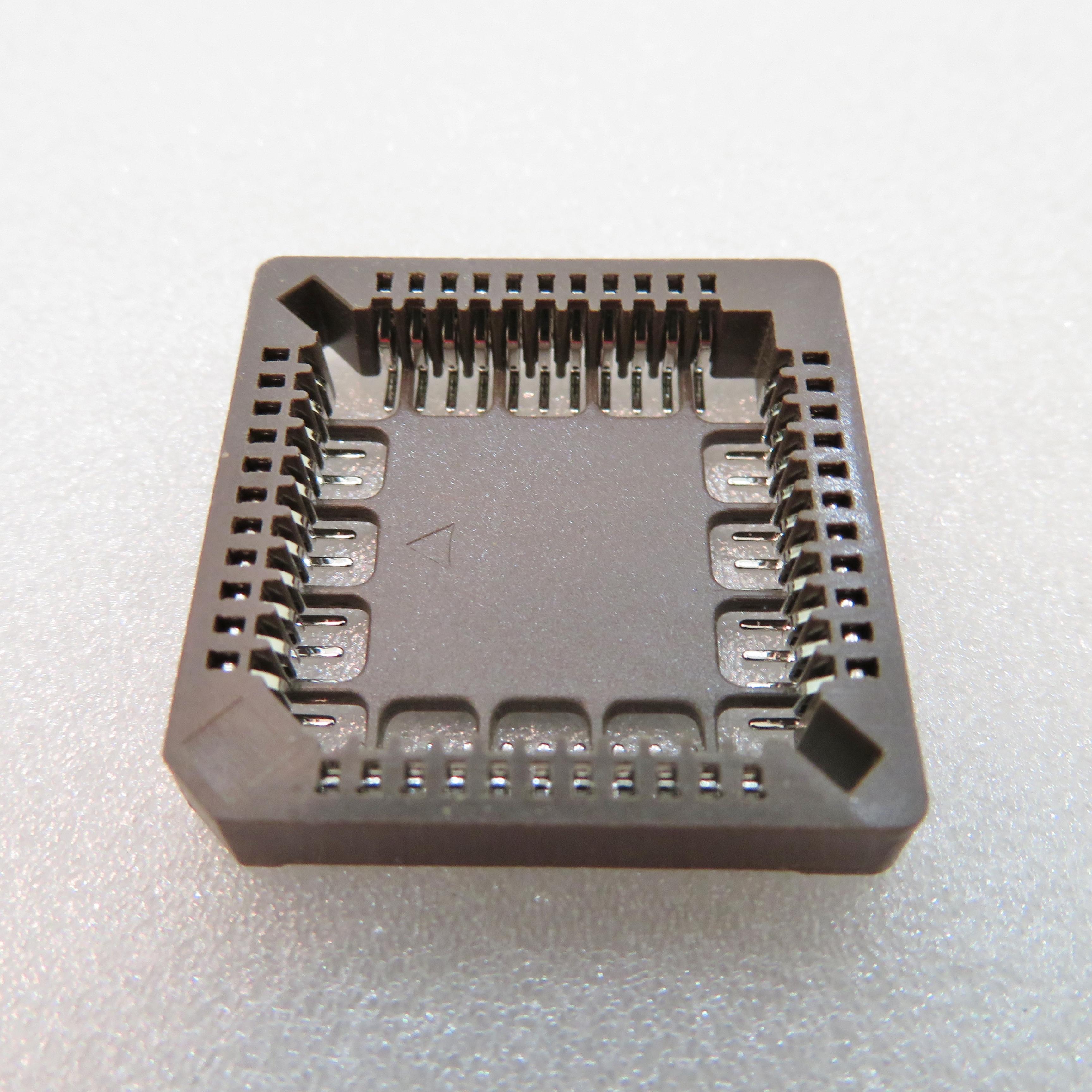 ADAM TECH-PLCC-44-AT-SMT-T/R Connector Socket PLCC 44P SMT Tape and Reel