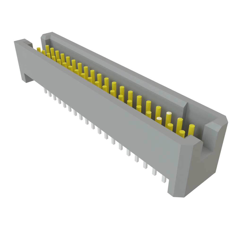Samtec-TFM-120-01-S-D Cabezales del conector y receptáculos PCB Conn Shrouded Header (4 Sides) HDR 40 POS 1.27mm Solder ST Top Entry Thru-Hole TIGER EYE™ Tube