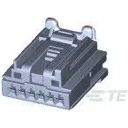 TE Connectivity-2035363-1 Custodia filo connettore dedicato Conn Housing RCP 6 POS 2.54mm Crimp ST Cable Mount Black Package