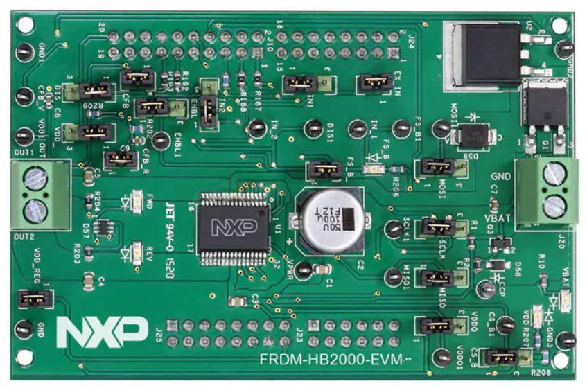 NXP Semiconductors-FRDM-HB2000-EVM Energiemanagement, Entwicklungsplatinen und -kits MC33HB2000 Motion Motor Control Evaluation Board