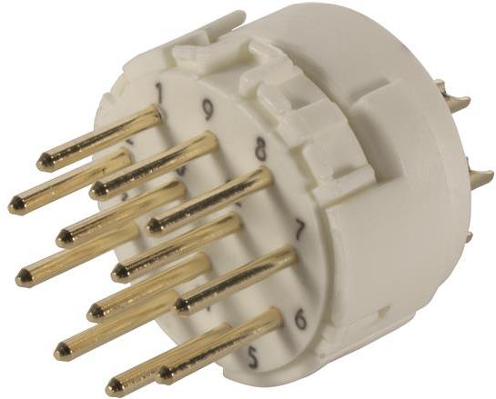 HARTING-09151122612 圆形连接器 Conn M23 Circular PIN 12 POS Solder Cup ST Cable Mount 12 Terminal 1 Port Han®