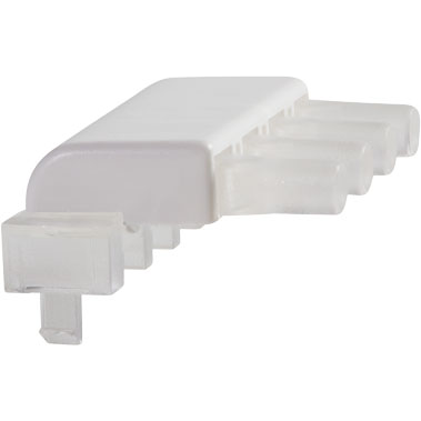 Bivar-RLP4-600-500 LED-Lichtleiter LED Light Pipe Right Angle Clear Rigid Bag