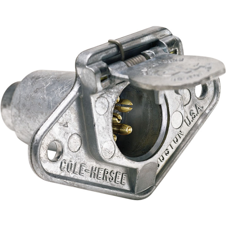 Littelfuse-1235 Connettore circolare Conn Circular PL 6 POS Screw ST Panel Mount 6 Terminal 1 Port Bulk