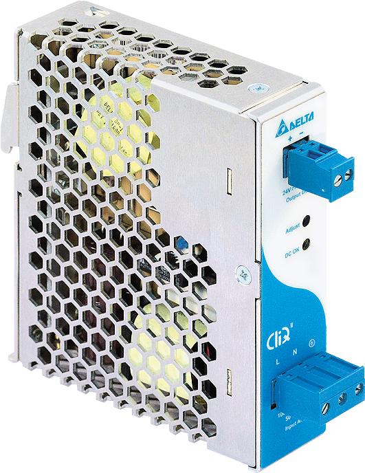 Delta Electronics-DRP024V060W1BN Alimentation électrique CA en CC AC/DC Power Supply Single-OUT 24V 2.5A 60W 5-Pin Carton