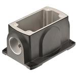 Surface Mount Housing 90° Powder Zinc Die Cast Screw Lock Han-Yellock®