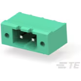 TE Connectivity-796866-2 连接器插头及 PCB 插座 Conn Shrouded Header (4 Sides) M 2 POS 5.08mm Solder RA Side Entry Thru-Hole Carton