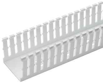Panduit-F6X4WH6 配线槽 Wiring Ducts Slotted Rectangular Screw Polyvinyl Chloride White