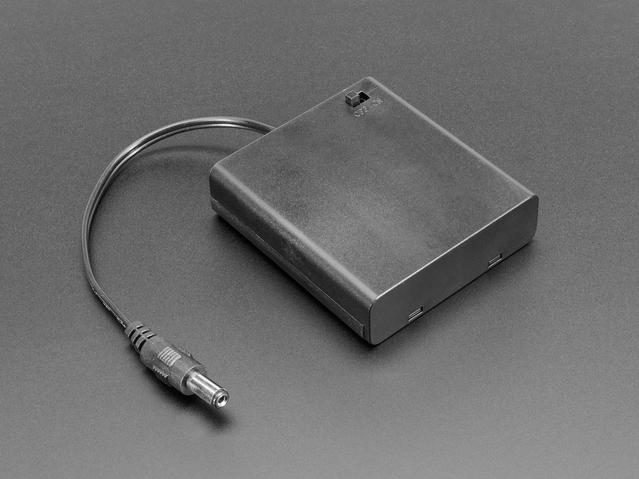 Adafruit Industries-3788 电池触点、电池夹和电池盒 Battery Holder 4 Cells AA Size