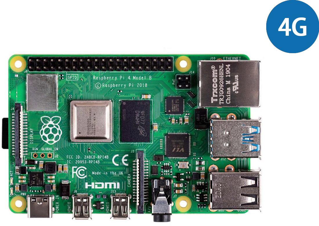 Seeed Technology Co.,Ltd-102110301 Cartes et kits de développement de systèmes intégrés BCM2711 Application Processor and SOC Development Board 1500MHz CPU 4GB RAM