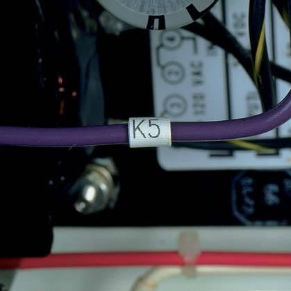 Panduit-PDL-2 Marqueurs de câble Cable Markers Printable Adhesive Vinyl White