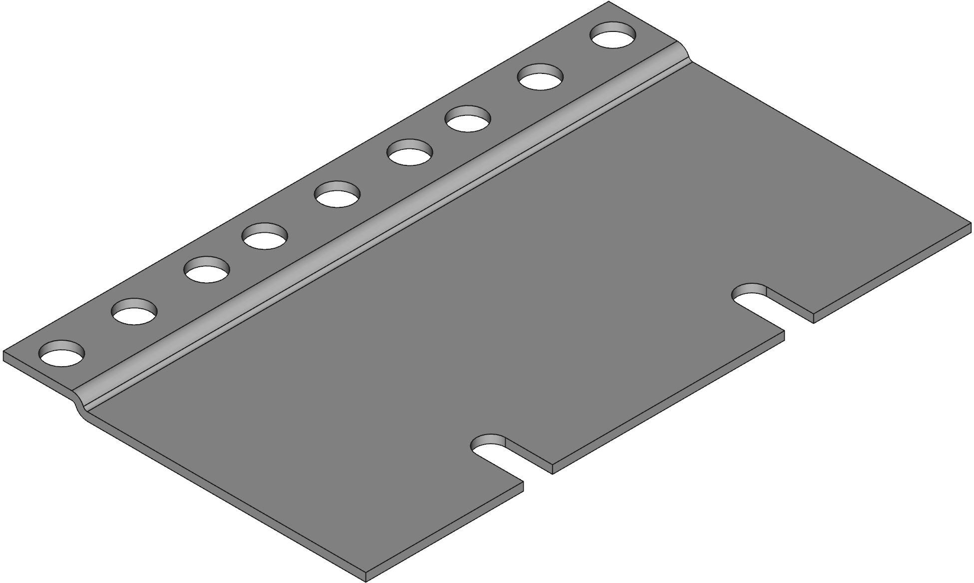 Hammond Manufacturing-PBAS19005BK2 null 24 To 19 Inch Rack Rail Reducer Panel