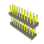Conn Board Stacker HDR 20 POS 2.54mm Solder ST Top Entry Thru-Hole Bulk