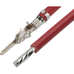 Cable Assembly UL 10002 0.15m 22AWG Crimp Terminal 1 POS M Crimp Bag