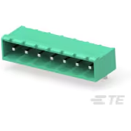 TE Connectivity-796638-7 Connector Headers and PCB Receptacles Conn Shrouded Header (4 Sides) HDR 7 POS 5.08mm Solder RA Side Entry Thru-Hole