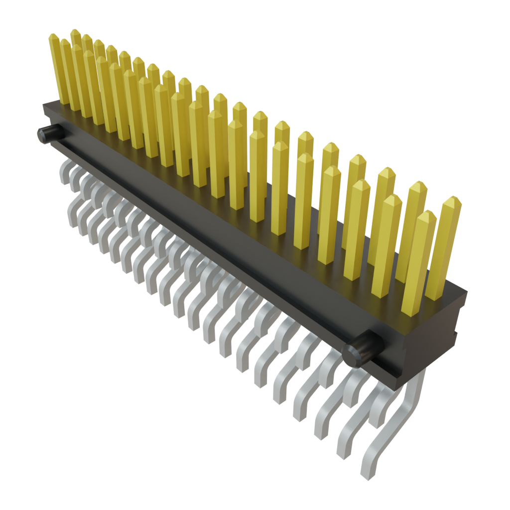 Samtec-FTSH-120-04-F-DH-A Steckverbinderleisten und Leiterplattenbuchsen Conn Unshrouded Header HDR 40 POS 1.27mm Solder RA Side Entry SMD TIGER CLAW™ Tube