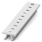 PHOENIX CONTACT-1050017/1/90 Steckverbinderzubehör Connector Accessories Zack Marker Strip Straight Polyamide White