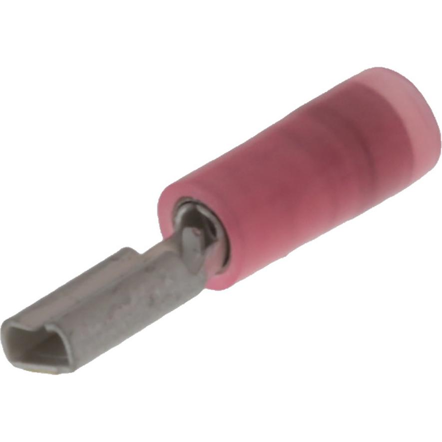 Molex-0190190004 连接器端子 Quick Disconnect Terminal 18-22AWG Brass Red F 20mm Tin Avikrimp™ Carton