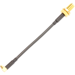 SMA Female Bulk Head Straight to 150mm RG-174 to MMC Male RA