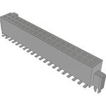 Conn Socket Strip SKT 40 POS 1.27mm Solder ST SMD TIGER EYE™ Tube